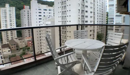 Apartamento para Venda em Guarujá, Pitangueiras, 3 dormitórios, 1 suíte, 3 banheiros, 2 vagas