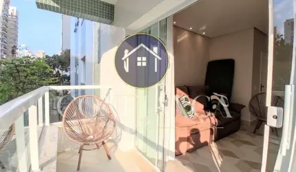 Apartamento para Venda em Guarujá, Pitangueiras, 2 dormitórios, 1 suíte, 2 banheiros, 1 vaga