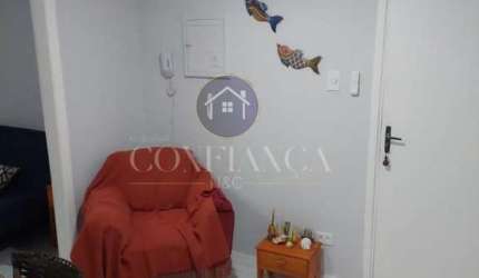 Apartamento para Venda em São Vicente, Centro, 1 dormitório, 1 banheiro, 1 vaga