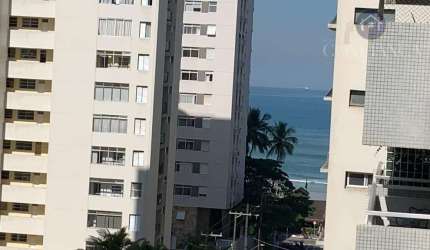Apartamento para Venda em Guarujá, Pitangueiras, 3 dormitórios, 1 suíte, 2 banheiros, 1 vaga