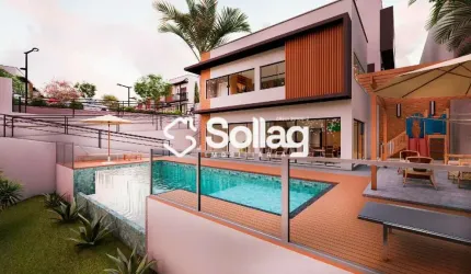 Casa em condomínio para comprar no Mont Blanc Village em Vinhedo, São Paulo.