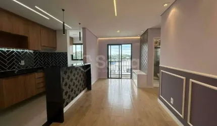 Apartamento decorado para vender em Vinhedo no Condomínio Vicenza com 2 quartos sendo 1 suíte.