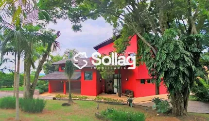 Casa mobiliada para locação no condomínio Vale da Santa Fé em Vinhedo, interior de São Paulo