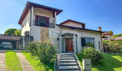 Casa para alugar semi mobiliada com 4 quartos sendo 2 suítes no Condomínio Estancia Marambaia, Vinhedo/SP.