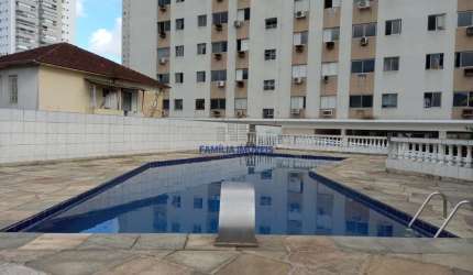 Apartamento com 2 quartos à venda na Monsenhor Paula Rodrigues, --, Vila Belmiro, Santos por R$ 430.000