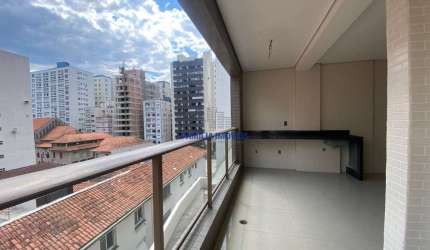Apartamento com 3 quartos à venda na Avenida Doutor Epitácio Pessoa, --, Embaré, Santos por R$ 1.600.000