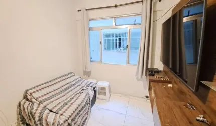 Apartamento com 1 quarto à venda na Avenida Nossa Senhora das Graças, --, Vila Valença, São Vicente por R$ 200.000