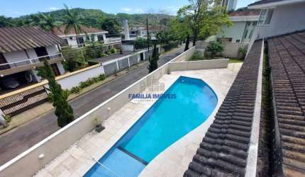 Casa em condomínio fechado com 4 quartos à venda na Adilson Bulo, --, Morro Nova Cintra, Santos por R$ 4.100.000