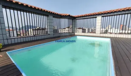 Cobertura com 3 quartos à venda na Rua Pedro Américo, --, Campo Grande, Santos por R$ 1.600.000