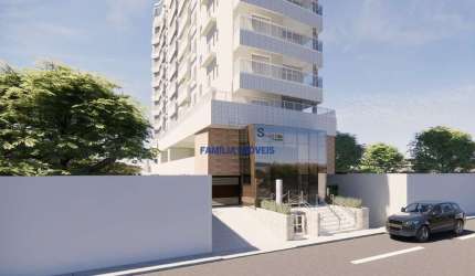 Apartamento com 1 quarto à venda na Dom Lara, --, Boqueirão, Santos por R$ 715.000