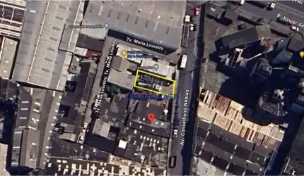 Terreno à venda na Avenida Conselheiro Nébias, --, Paquetá, Santos por R$ 695.000