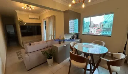 Apartamento com 2 quartos à venda na Rua Amazonas, --, Campo Grande, Santos por R$ 695.000