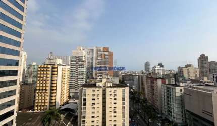 Apartamento com 3 quartos à venda na Avenida Ana Costa, --, Gonzaga, Santos por R$ 1.600.000
