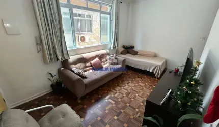 Apartamento com 2 quartos à venda na Avenida General Francisco Glicério, --, José Menino, Santos por R$ 350.000
