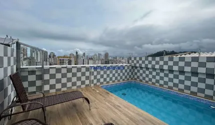 Cobertura com 4 quartos à venda na Rua Almirante Barroso, --, Campo Grande, Santos por R$ 1.200.000