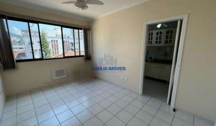 Apartamento com 1 quarto à venda na Rua Evaristo da Veiga, --, Campo Grande, Santos por R$ 360.000