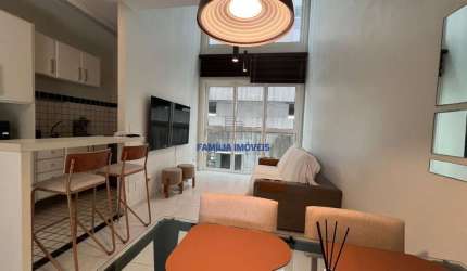 Apartamento com 1 quarto para alugar na Rua José Caballero, --, Gonzaga, Santos por R$ 6.000