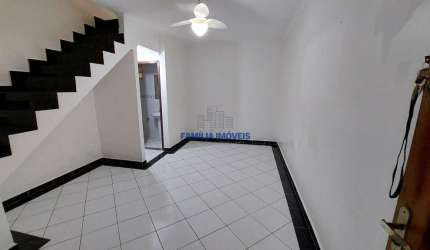 Casa em condomínio fechado com 2 quartos à venda na Cidade de Guarujá, --, Vila Cascatinha, São Vicente por R$ 280.000