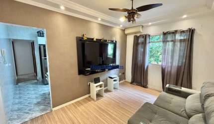 Apartamento com 2 quartos à venda na Avenida Senador Pinheiro Machado, --, Marapé, Santos por R$ 340.000
