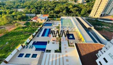 Apartamento com 1 dormitório à venda, 44 m² por R$ 208.000,00 - A Paradise Flat Residence - Caldas Novas/GO