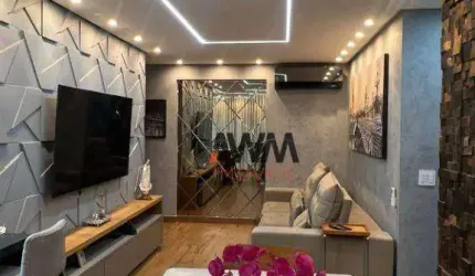 Apartamento mobiliado com 3 suítes à venda, 90 m² por R$ 790.000 - Vila Rosa - Goiânia/GO
