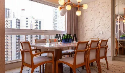 Apartamento  3 Suites MOBILIADO à venda, 127 m² por R$ 1.260.000 - Setor Oeste - Goiânia/GO