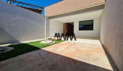 Casa com 03 Quartos 01 Suíte à venda, 122 m² por R$ 370.000 - Jardim Itaipu - Goiânia/GO