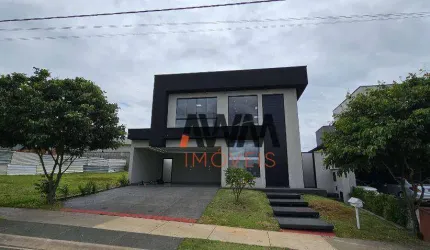 Sobrado novo com 4 suítes à venda, 219 m² por R$ 1.900.000 - Parqueville Pinheirosl - Aparecida de Goiânia/GO
