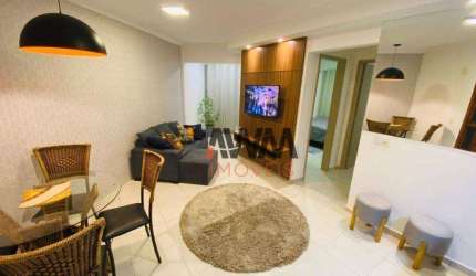 Apartamento com 2 Quartos 1 vaga de garagem, à venda, 58 m² por R$ 345.000 - Setor Bueno - Goiânia/GO