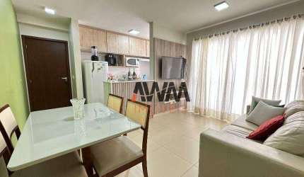 Apartamento mobiliado com 2 quartos para alugar, 60 m²- Setor Bueno - Goiânia/GO