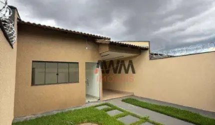 Casa com 3 quartos à venda, 98 m² por R$ 350.000 - Jardim Buriti Sereno - Aparecida de Goiânia/GO