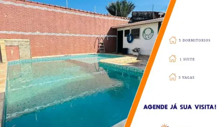 Casa Isolada no Balneário Flórida - Praia Grande