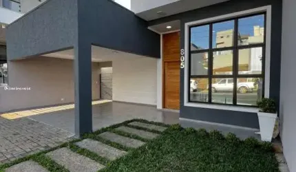 Casa em Condomínio para Venda em Ponta Grossa, Colônia Dona Luiza, 3 dormitórios, 3 suítes, 4 banheiros, 2 vagas