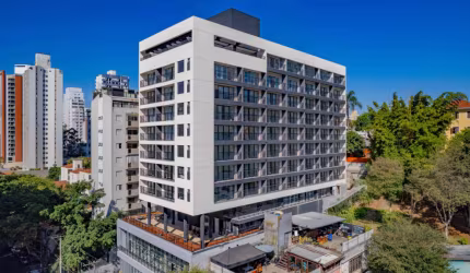 More próximo (5 min) do metrô Oscar Freire | Apartamento mobiliado para alugar no Kronos Pinheiros, Rua João Moura, 1151 - Pinheiros