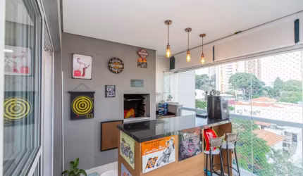 More próximo (7 min) do Shop Parque da Cidade | Apartamento mobiliado com varanda gourmet à venda no Like Alto da Boa Vista, Rua Antônio das Chagas, 162 - Santo Amaro