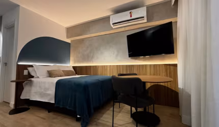 More perto (5 min a pé) do metrô Sumaré | Apartamento mobiliado no Pinheiros Hy, Rua Cristiano Viana, 1216 - Pinheiros