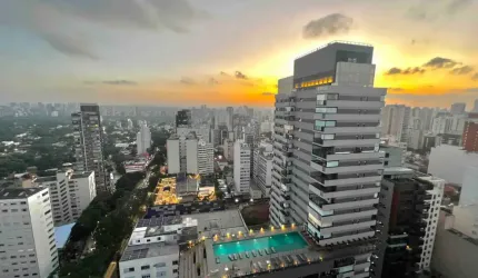 More próximo (3 min) do metrô Oscar Freire | Apartamento mobiliado para alugar no VN Capote Valente, Rua Capote Valente, 80 - Pinheiros