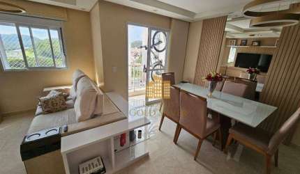Apartamento tipo decorado , com 1 suíte ,1 vaga coberta , muito lazer , à venda, 49 m² por R$ 400.000 - Vila Pirituba - São Paulo/SP