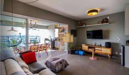 Apartamento tipo decorado com 3 suites , 2 vagas , ar condicionado e lazer de clube venda, 117 m² por R$ 1.598.000 - Barra Funda - São Paulo/SP