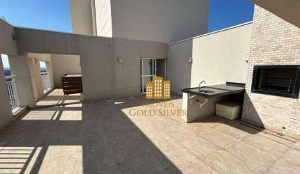 Cobertura com 3 dormitórios, sendo 1 suíte , 3 vagas , lazer , à venda, 172 m² por R$ 1.100.000 - Região Central - Caieiras/SP