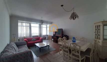Apartamento com 2 Dormitórios, sendo 1 com Suíte, Vista Mar -  à venda - José Menino - Santos/SP