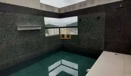 Cobertura Exclusiva 4 Dormitórios (sendo 2 suítes)  Bairro Marapé – Santos-SP
