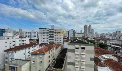 Apartamento Frente com 3 Dormitórios sendo 1 Suíte - à venda - Campo Grande - Santos/SP