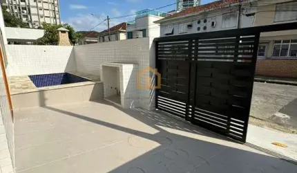 Casa Sobrado, 03 Quartos sendo 01 suíte  – Bairro Vila Belmiro – Santos