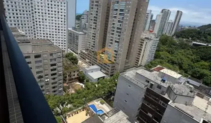 Apartamento 2 Dormitorios sendo uma suíte - José Menino, Santos/SP