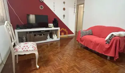 Apartamento Térreo com quintal, 2 Dormitórios  no Campo Grande – Santos/SP
