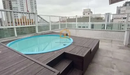 Cobertura 4 dormitórios, sendo 2 suítes  à Venda – Boqueirão, Santos/SP