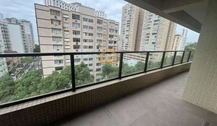 Apartamento 2 Dormitorios sendo uma suíte - José Menino, Santos/SP