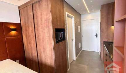 Apartamento Sudio com 1 dormitório Mobiliado - Excelente para Executivos -  para alugar, 25 m² por R$ 3.200/mês - Vila Regente Feijó - São Paulo/SP