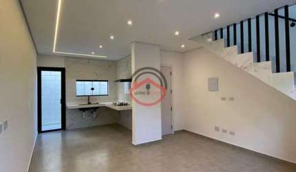 Sobrado de Condomínio com 2 quartos, Vila Melchizedec, Mogi das Cruzes - R$ 349 mil, Cod: 782